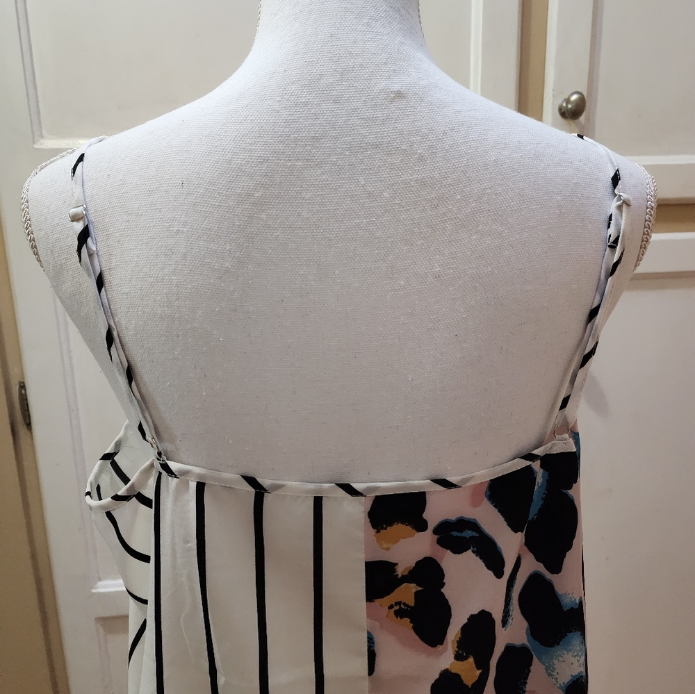 SHEIN Women's Stripped and Leopard Print Cami Top - Picture 10 of 13